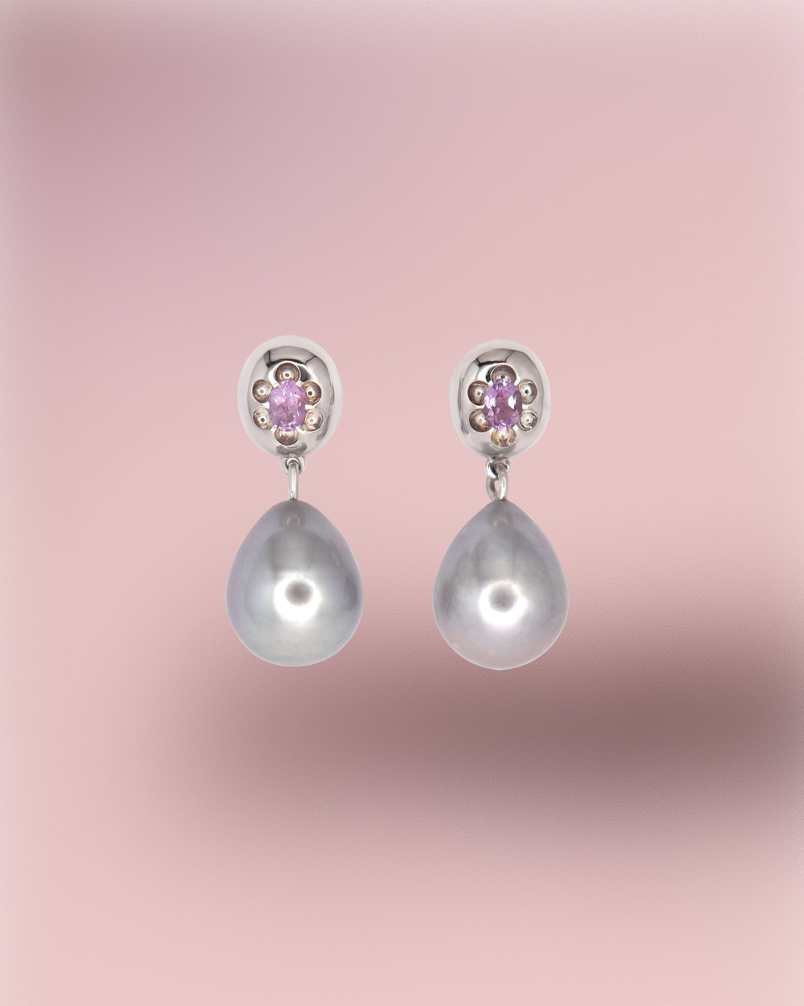 Pearl Minerva Drop Earrings