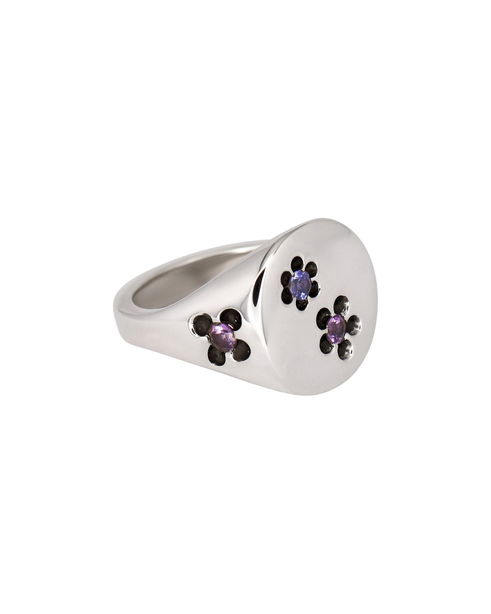Purple Buttercup Signet