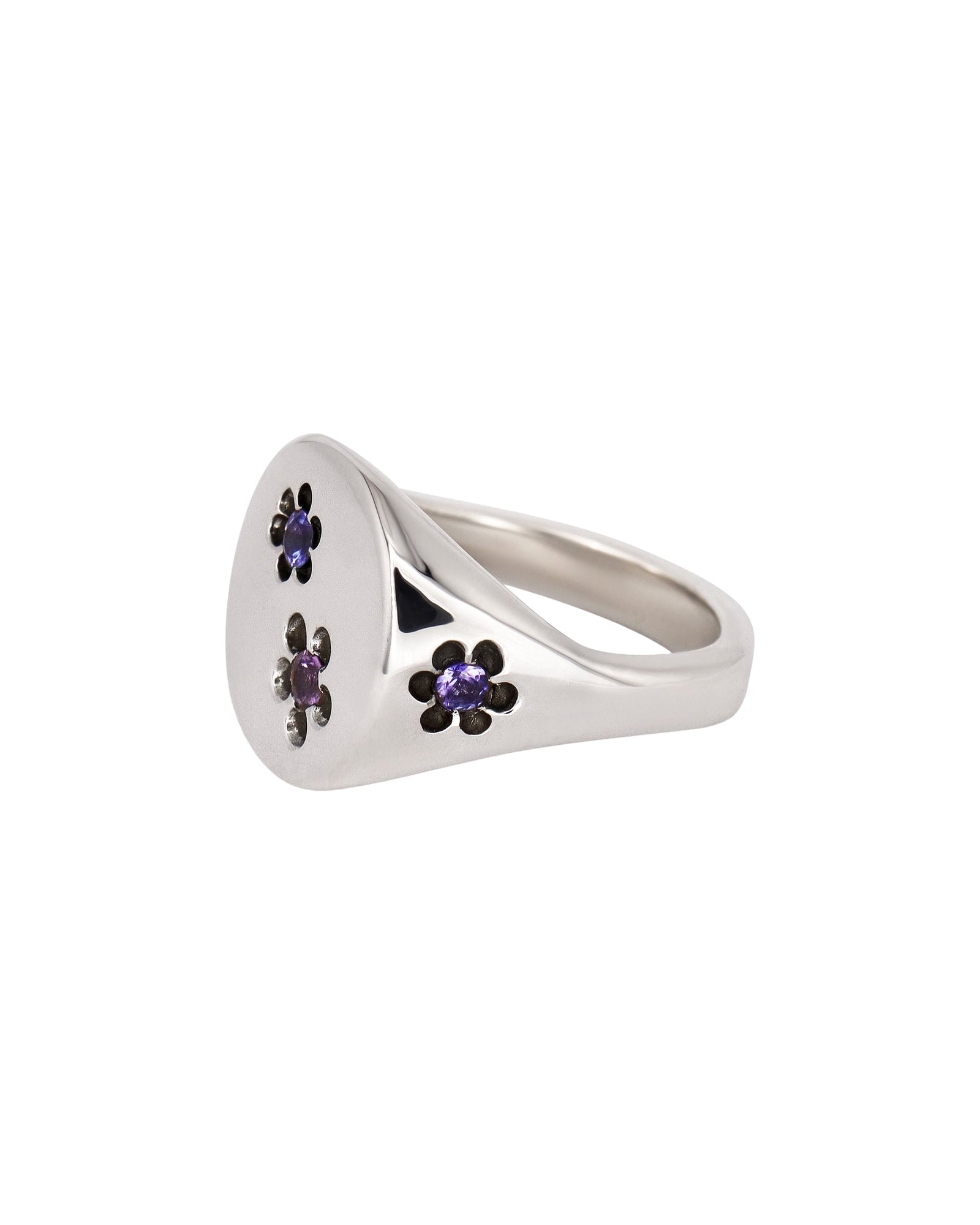 Purple Buttercup Signet