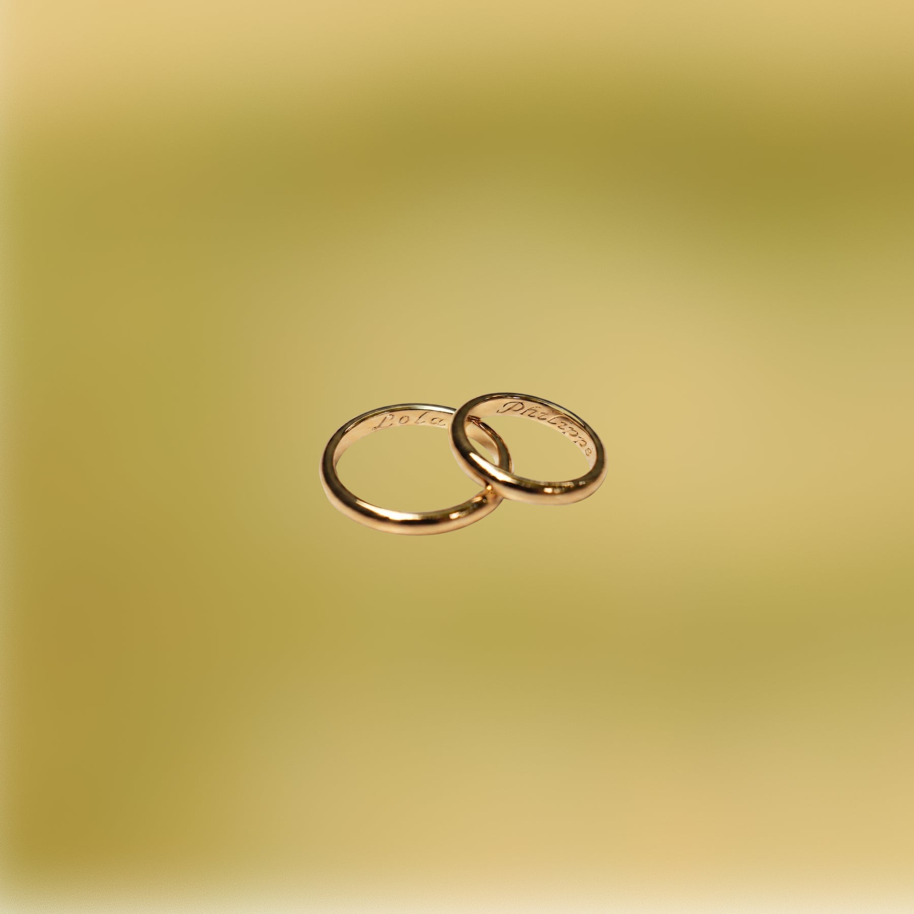Engraved Wedding Bands