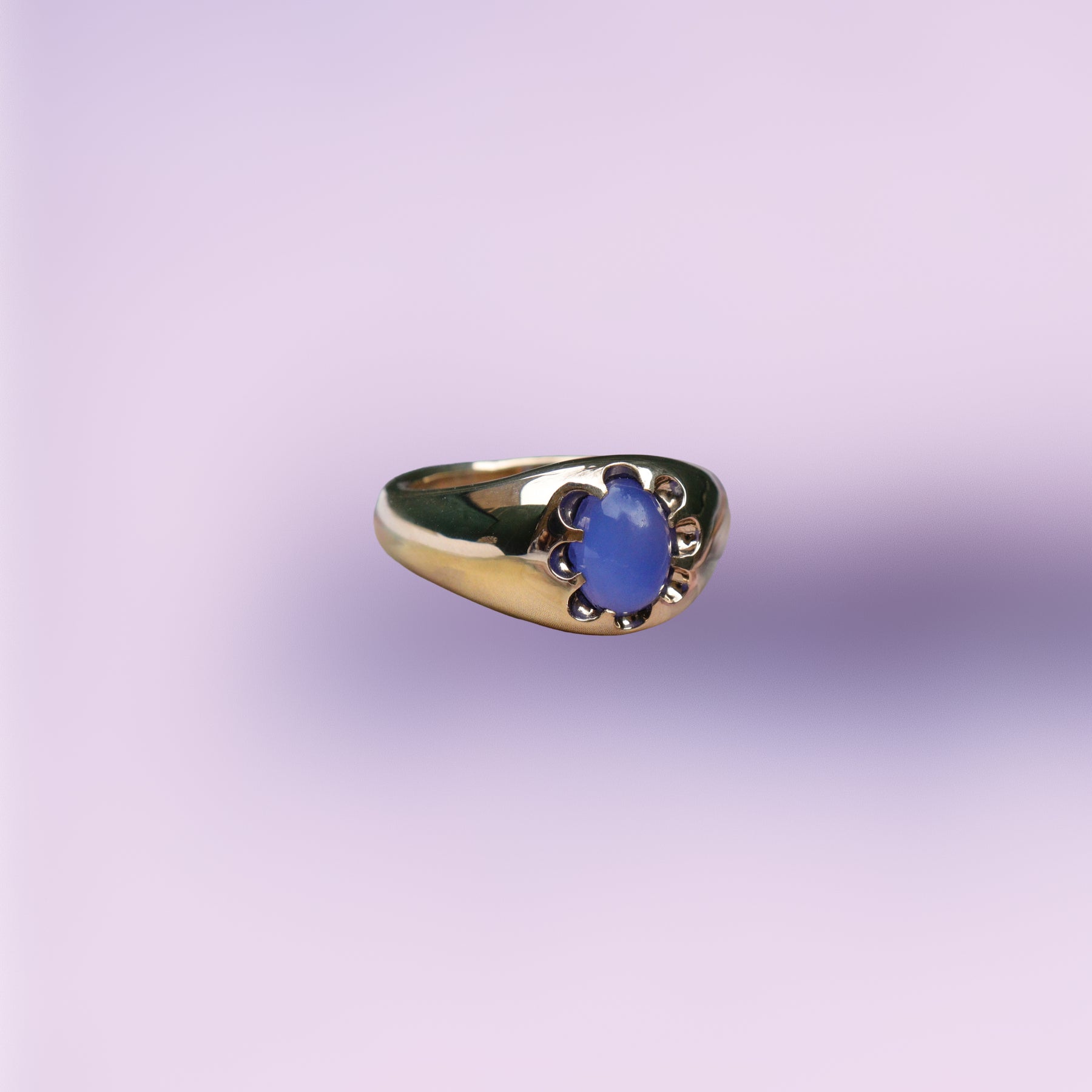 Blue Moonstone Ring
