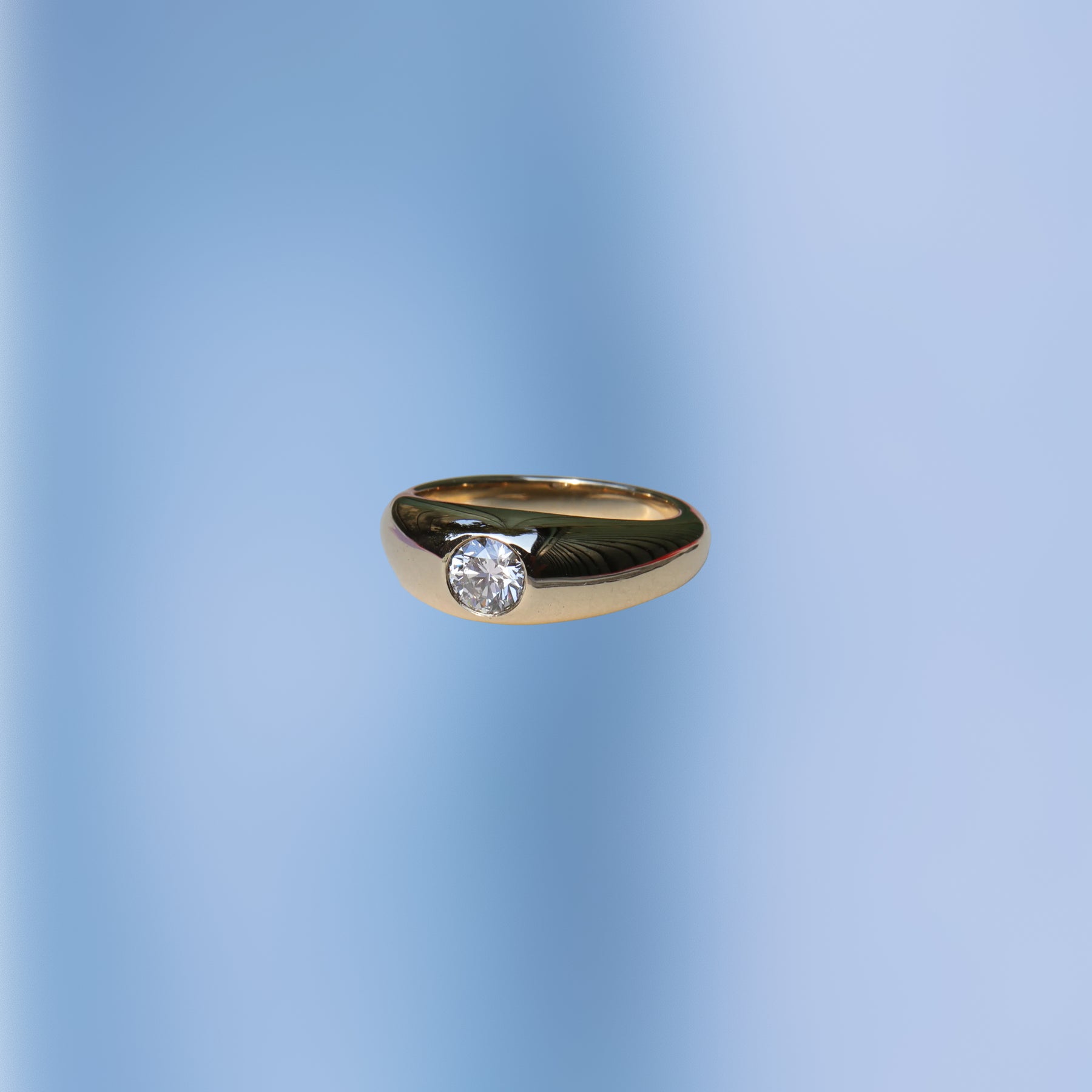 Diamond Bombe Ring